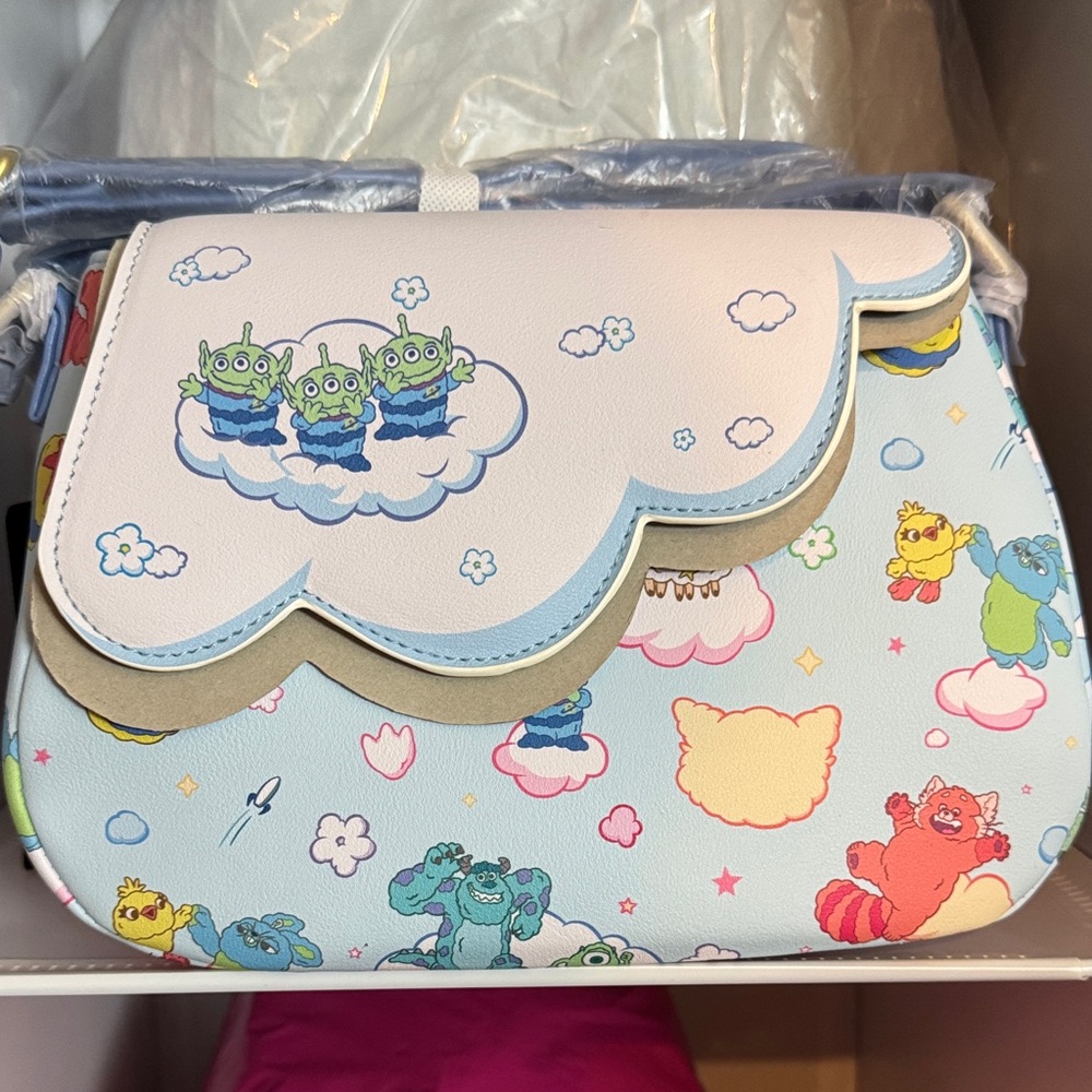 Loungefly Blue and White Toy Story Backpack